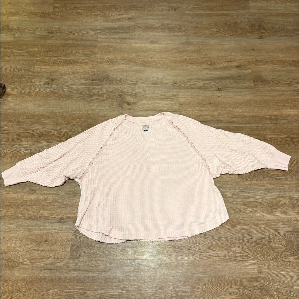 American Eagle Outfitters Light Pink Top
